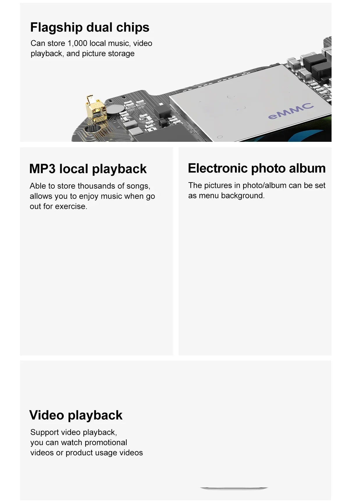 TOP AMOLED DT Watch X Smart Watch 4GB ROM Bluetooth Call Compass Games Smart Gesture 3D Vision Series DT Watch 10 Smartwatch Men