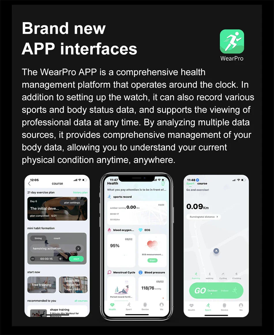 New Compass Smart Watch Men GPS Sport Track Fitness Watches Outdoor Compass Bluetooth Call HD Full Touch Screen NFC Smartwatch