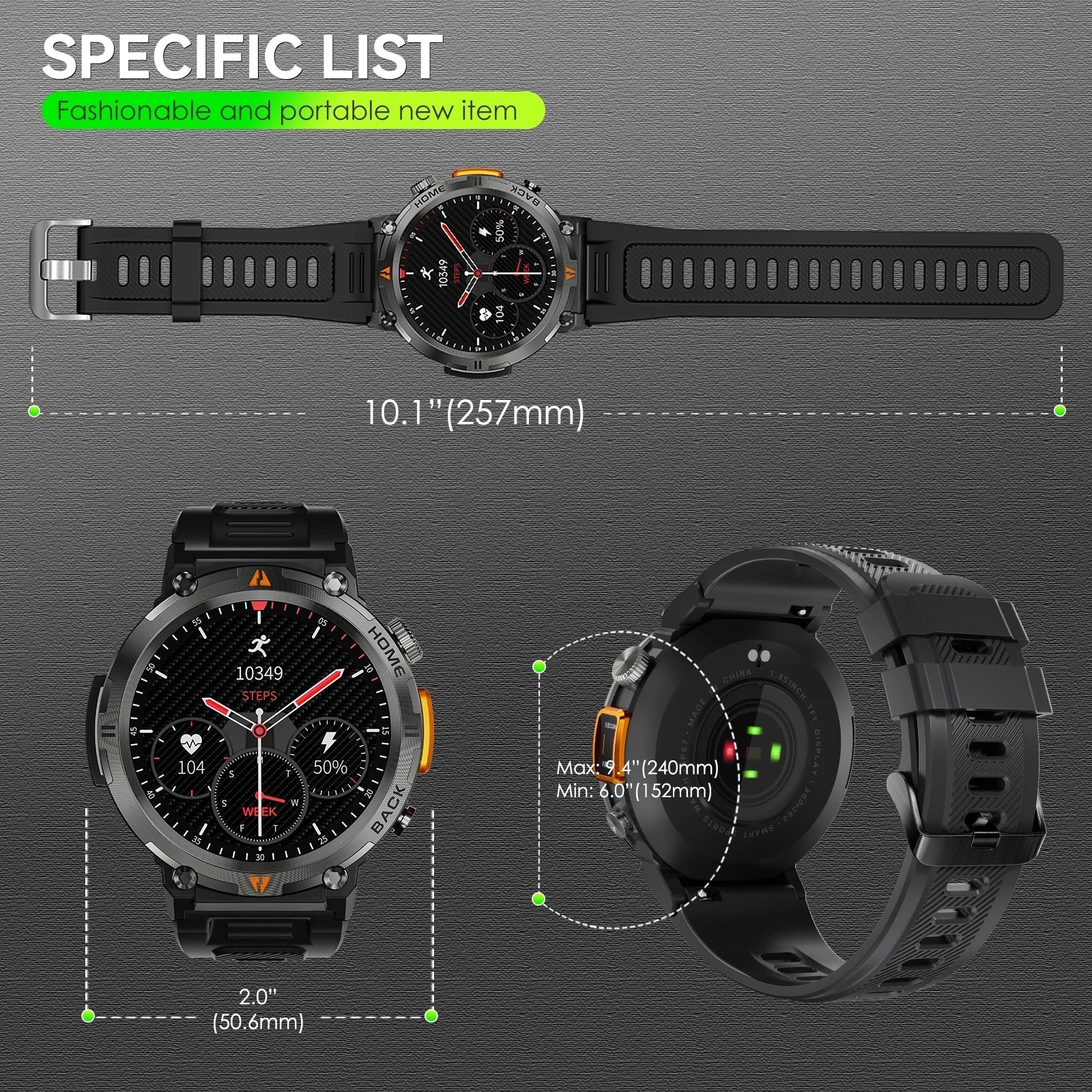 EIGIIS New KE3 Sports Watch