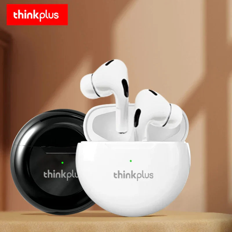 ThinkPlus New Version Wireless Mini Earbuds Touch Control Bluetooth Earphones Stereo HD Talking With Mic Wireless Headphones