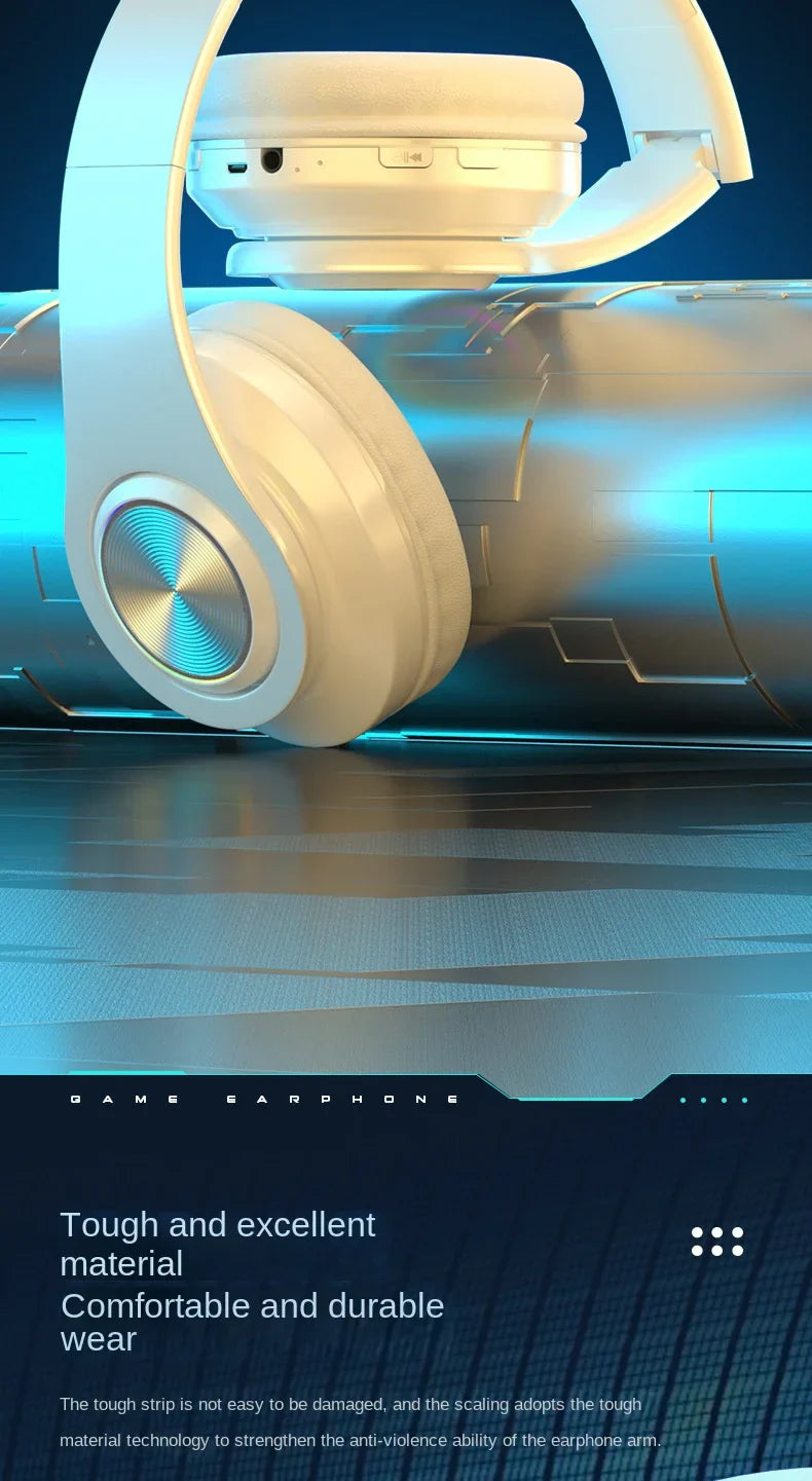 XIAOMI 2025 Head-mounted Wireless Bluetooth Headphones With Mic Noise Cancelling Headsets Stereo Sound Sport Gaming Earphones