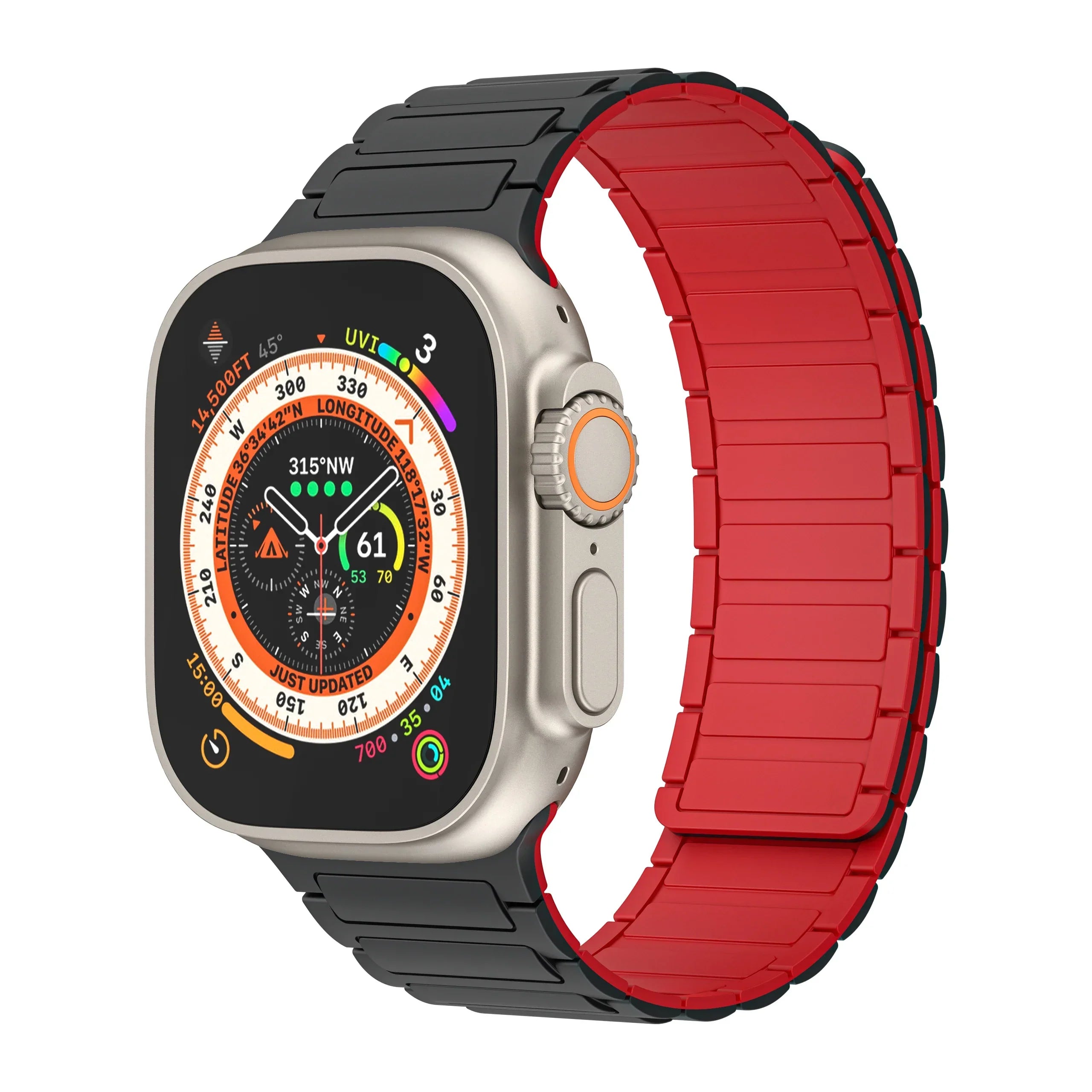 AW Magnetic Sports Strap for iwatch HK9 Pro Max Ultra 2 band 44mm 45mm 42mm 38mm 49mm HK8 Pro Max H12 Ultra DT8 Plus S9 SE Band