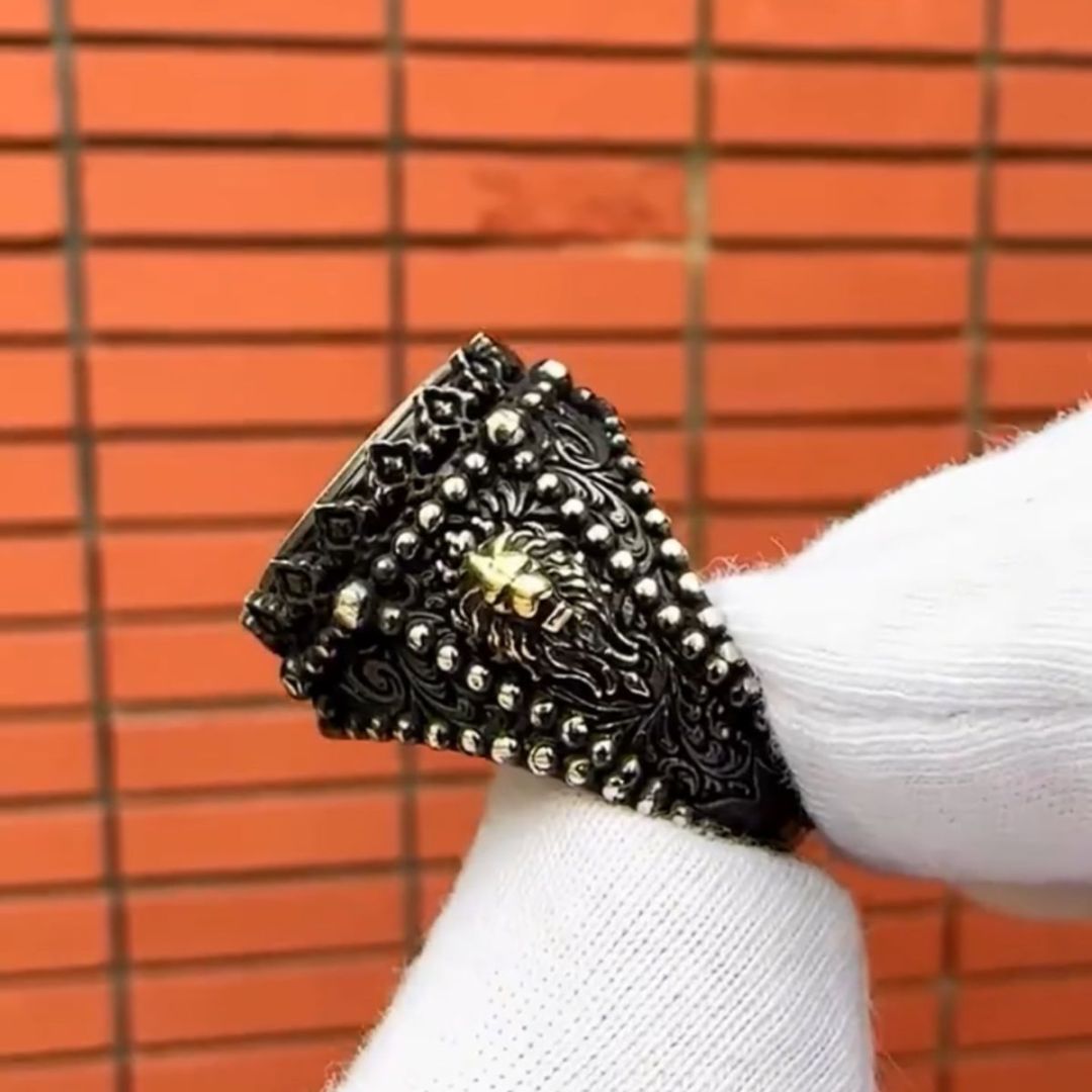 Zulfiqar Silver Ring